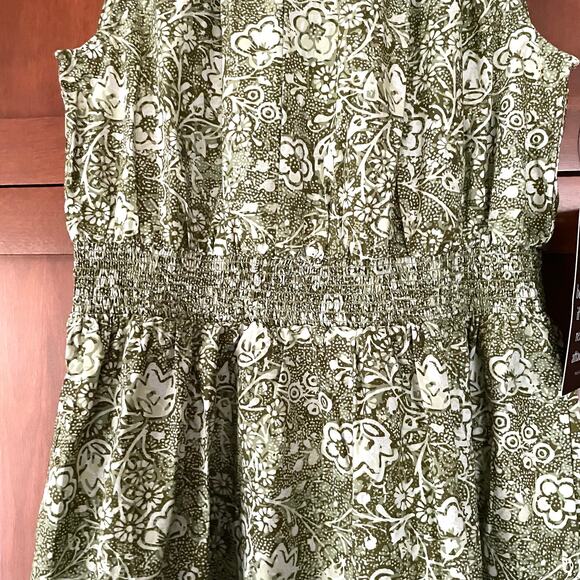 Tuckernuck Bergamot Floral Walker Dress Maxi Sleeveless Size Medium NEW - Picture 4 of 10